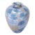 Mid-Century Hand-Thrown Porcelain Crystalline Glaze Ceramic Vase by Sid Oakley For Sale