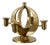 Swedish Brass Candelabra by Arthur Pe Kolbäck For Sale