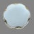 Antique German r.s. Porcelain Gold Trimmed Plates- Set of 4 For Sale - Image 4 of 8
