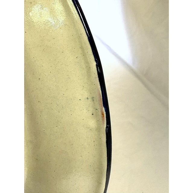 Vintage Hand Painted Mexican Talavera Pottery Dish For Sale - Image 14 of 14