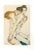 Artist: Egon Schiele Country: Austria Title: Friendship Medium: Offset – 17 Paper: Heavy paper 16 x 12 inch Published: by...