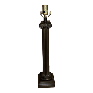Bronze Architectural Corinthian Column Lamp