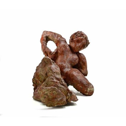 Painted terracotta sculpture realized by sirio pellegrini in 1960s. Good condition. Sirio pellegrini, born in rome on...
