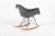 1959 Mid Century Rar Gray Rocking Chair by Eames for Herman Miller For Sale In Detroit - Image 6 of 11