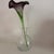 Murano Hand Blown Murano Style Purple Flower With Straight Stem (not Including vase) For Sale - Image 4 of 4