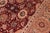 1990s Shabby Chic 1990's Pak-Persian Red/Beige Wool Rug - 9'3'' X 12'11'' For Sale - Image 5 of 9
