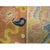Textile 1750s Antique Apricot Imperial Dragon Geometric Chinese Ningxia Small Rug For Sale - Image 7 of 8