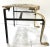Antique English Brass Plant Stand or Small Side Table – Fireplace Footman For Sale In Louisville - Image 6 of 8
