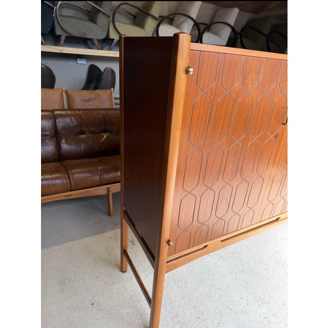 Mid-Century Modern Swedish High Sideboard by David Rosen for Westbergs Möbler For Sale - Image 18 of 18