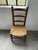 Rustic Oak Straw Chair, 1950s For Sale - Image 12 of 18