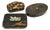 19th Century Set of 3 Victorian Horn Snuff or Trinket Boxes For Sale
