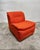 Modular Sofa in Orange Bouclé, 1980s, Set of 4 For Sale - Image 3 of 7