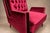Giuseppe Scapinelli Armchair in Hardwood & Ruby Cotton Velvet, Brazil, 1956 For Sale - Image 17 of 18