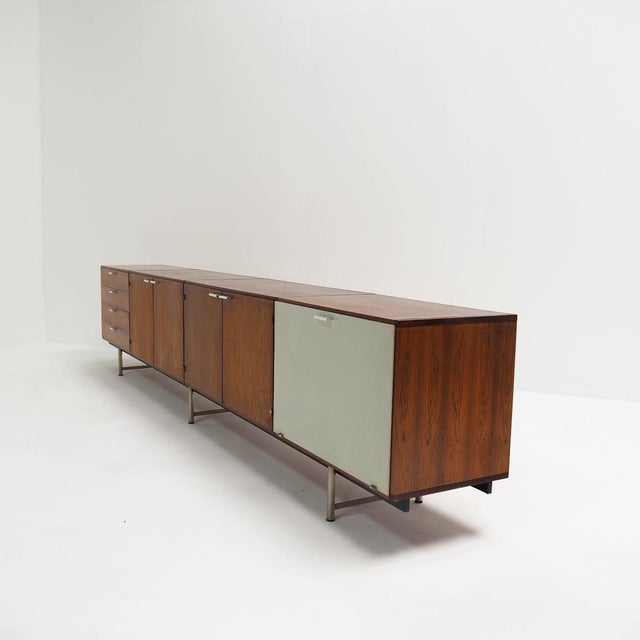 Large Mid-Century Teak Sideboard by Cees Braakman for Pastoe, 1950s For Sale - Image 9 of 11
