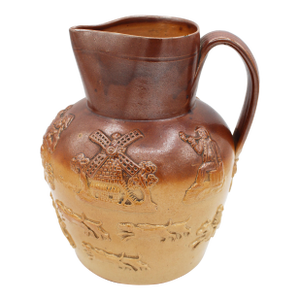 Late 19th Century Royal Doulton, Lambeth, London Stoneware Jug