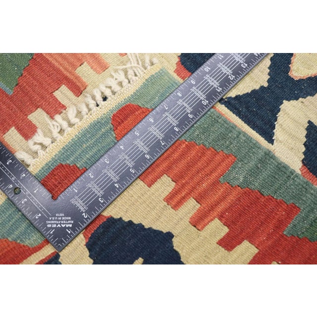 Late 20th Century Vintage Persian Shiraz Kilim Rug - 02'01 X 02'10 For Sale - Image 5 of 9