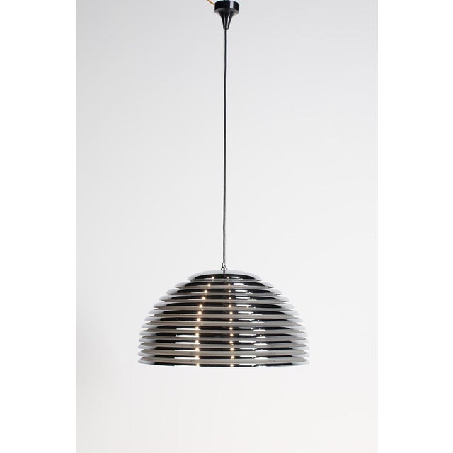 Staff pendant lamp ‘saturno’ designed in the 70’s by kazuo motozawa. A genuine space age lamp made of metal which makes it...