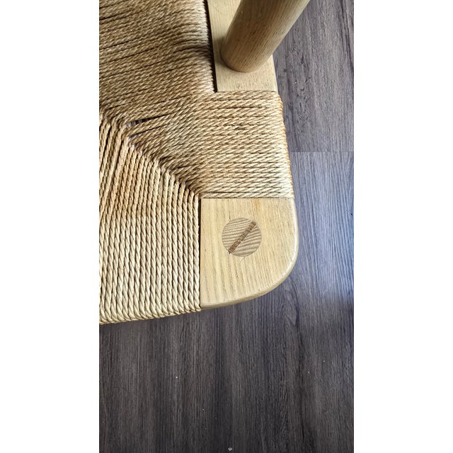 1950s Original Hans J. Wegner Pp550 Peacock Chair by Johannes Hansen Denmark For Sale In Atlanta - Image 6 of 10