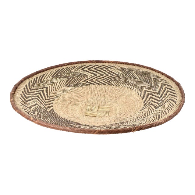 Early 20th Century Tonga Binga Basket 21 Inch For Sale