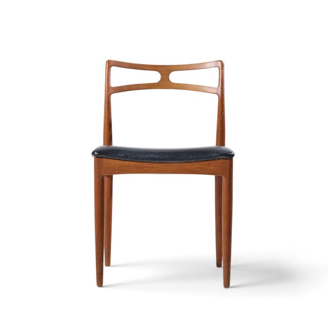 Mid 20th Century Johannes Andersen for Christian Linneberg Model 94 Mid Century Danish Teak Dining Chairs - Set of 4 For Sale - Image 5 of 17