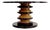 Stacked Silhouette Marble Sun Dining Table by Esther Knopfler For Sale