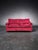 Theodore Alexander English Traditional crimson chenille rolled-arm sofa, distinguished by its generously proportioned...