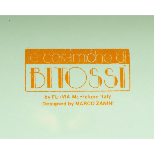 Mint Postmodern Ceramic Teapot by Marco Zanini for Bitossi For Sale - Image 8 of 8