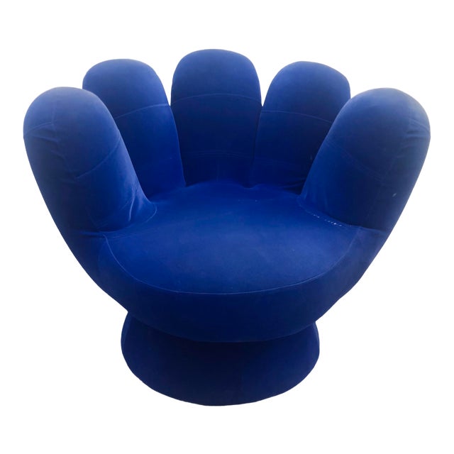 Vintage Blue Hand Chair Chairish