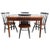 Vintage mid-century Danish-design dining table made of teak with an extendable tabletop from the 1960s. This Scandinavian-...