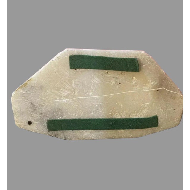 Stone Antique Victorian Alabaster Statue Sculpture of Young Woman 19th Century For Sale - Image 7 of 8