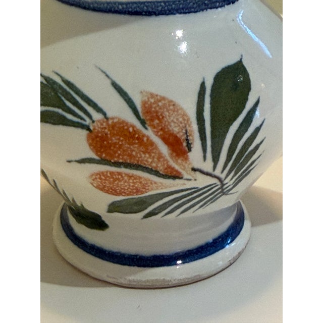 Vintage Henri Quimper Small Pitcher For Sale In Boston - Image 6 of 9