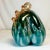Glass 1990s Vintage Hollywood Regency Italian Venetian Glass Pumpkin For Sale - Image 7 of 11