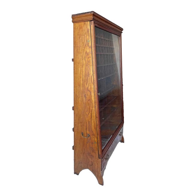 Antique Apothecary Showcase For Sale - Image 4 of 11