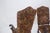 Pair Gothic Oversized Heavily Carved Walnut Arm Chairs Tall Back Thrones MINT! For Sale - Image 9 of 13