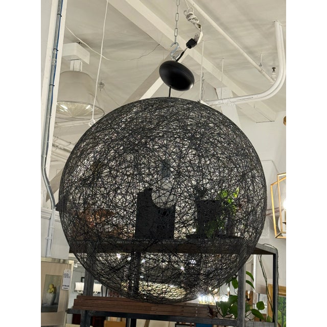 2020s In the Style of Moooi Random Suspensicon Pendant, Black For Sale - Image 5 of 12