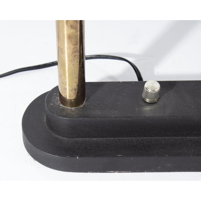Black Postmodern Desk Lamp by Robert Sonneman for George Kovacs For Sale - Image 8 of 10