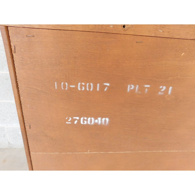 Ethan Allen Heirloom Nutmeg Credenza Buffet 10-6017 For Sale - Image 18 of 18