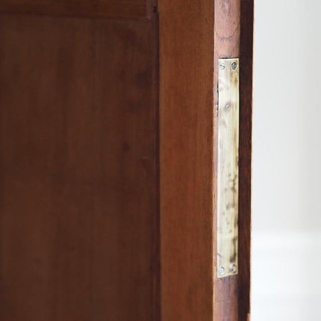 Gründerzeit Oak Wardrobe with Mirror, 1890 For Sale - Image 14 of 18