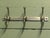 Chrome Cloakroom Coat Rack with 3 Double Swan Neck Hooks, 1960 For Sale - Image 4 of 8