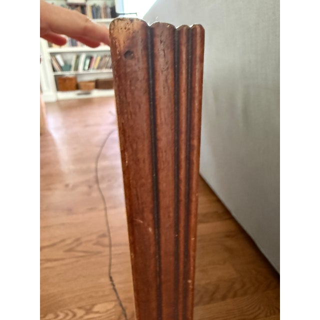 Late 20th Century Signed Original Art Print Winter Village Scene For Sale - Image 4 of 6