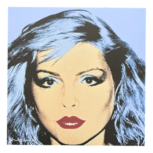 After Andy Warhol, Debbie Harry Blue, 1980s, Print