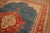 Textile Refined Oushak Antique Turkish Angora Rug With Lovely Cross in the Center in Medallion Pattern For Sale - Image 7 of 12