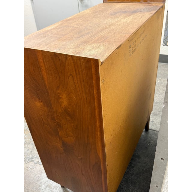 Lane Furniture First Edition Mid-Century Tallboy Dresser For Sale In San Francisco - Image 6 of 12