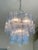 Contemporary Blue Tronchi Murano Glass Chandelier in Venini Style by Simoeng For Sale - Image 3 of 10