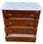 Beautiful antique 4-drawer chest in a nautical, military, or marine style. Retro, vintage. Dimensions: Height 100 cm,...