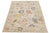 Transitional Contemporary Oushak Transitional Rug Muted Earth Tones & Large Floral Medallions For Sale - Image 3 of 11