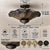 Bring sculptural character to your space with this pure brass ceiling light. Its flowing, petal-inspired shade and antique...