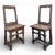 Lorraine Oak Side Chairs, Set of 2 For Sale - Image 5 of 5