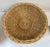 Mid-Century Modern Vintage Round Wicker Basket For Sale - Image 3 of 5