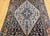 Antique Persian Malayer Area Rug, Hand-Knotted Wool, Geometric Medallion Pattern, Ivory & Navy,5x7 For Sale - Image 11 of 17